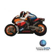 فلش مموری فانتزی دایا  دیتا  طرح  موتور هوندا  مدل PS1000-7 ظرفیت128GB -USB2 