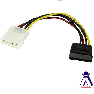 کابل تبدیل برق 4 پین به ساتا