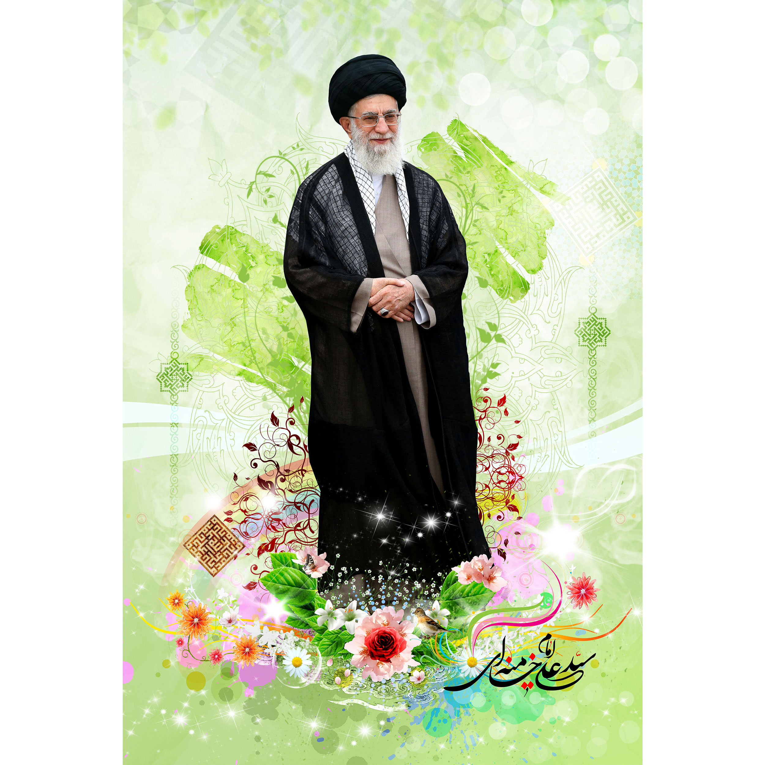 تابلو شاسی مدل سید علی خامنه ای T5303
