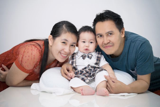 خرید و دانلود عکس Collection of images of happy family کد 13177 | پیک فاکس | Pic Fox