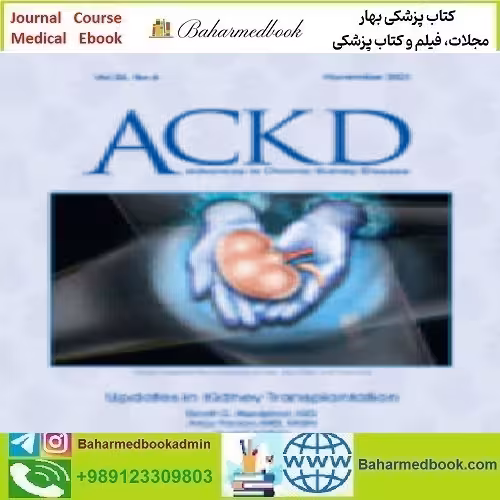 Advances in Chronic Kidney Disease Volume 29 Issue 1 to 6 2022