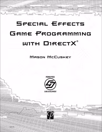 خرید و دانلود نسخه کامل کتاب Special Effects Game Programming With Direct X