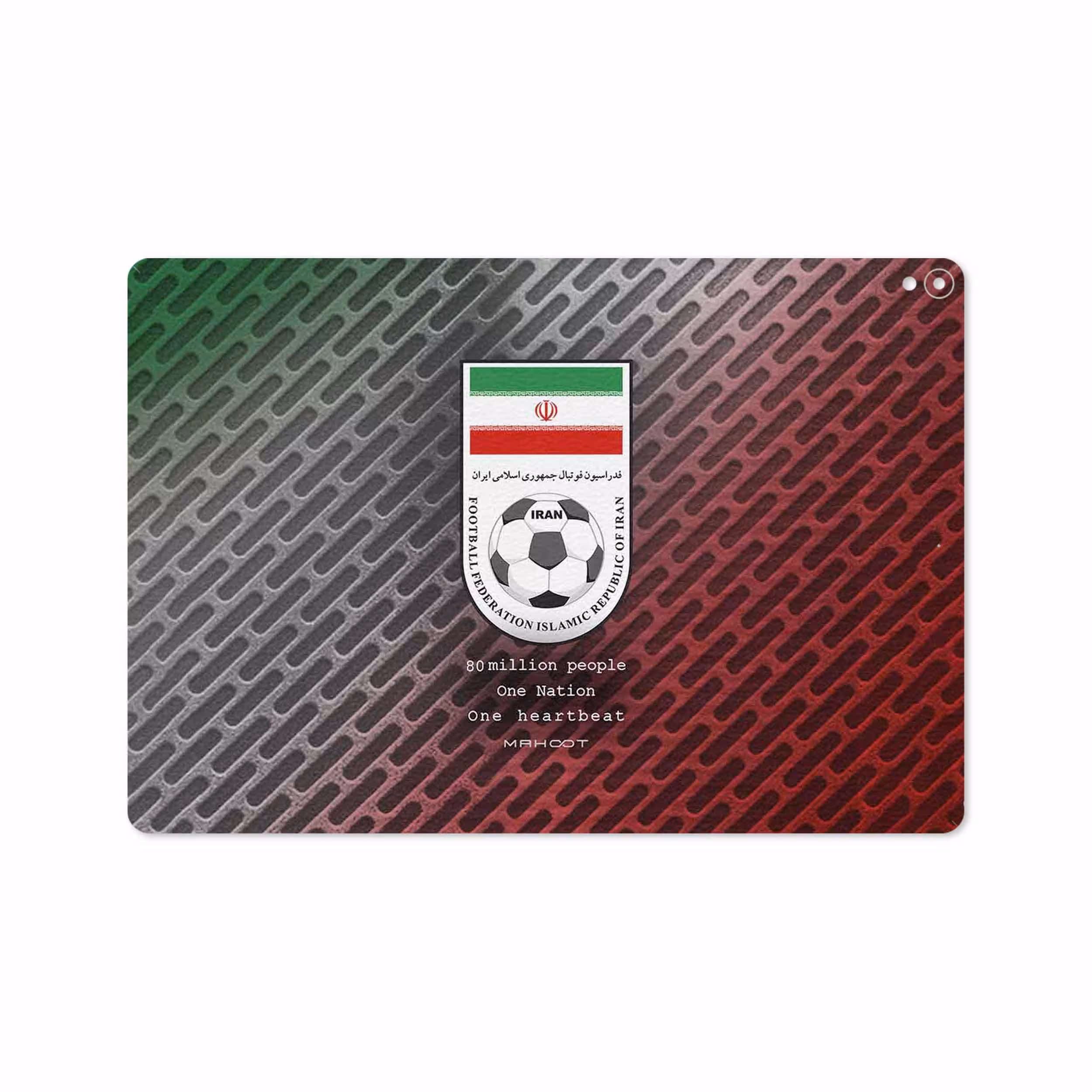برچسب پوششی ماهوت مدل Iran-National-Football-Team مناسب برای تبلت اپل iPad Pro 10.5 2017 A1701