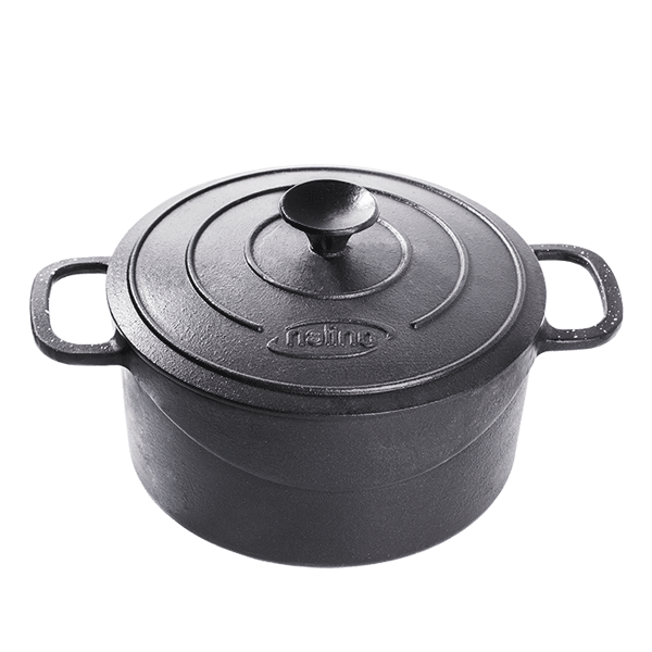 قابلمه چدنی نالینو مدل Feleti سایز 24 دربدار (Nalino fleti Pot)