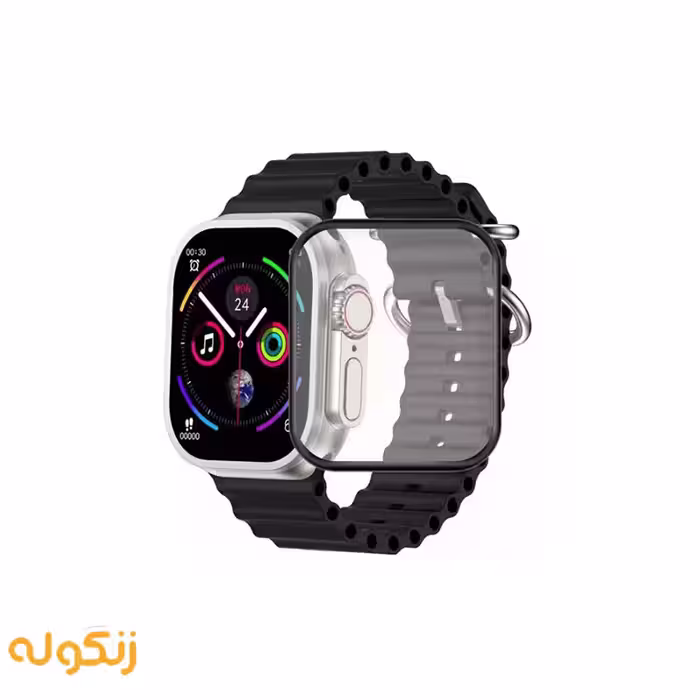 محافظ صفحه نمایش گلس مناسب ساعت هوشمند HK10 Pro Max - زنگوله