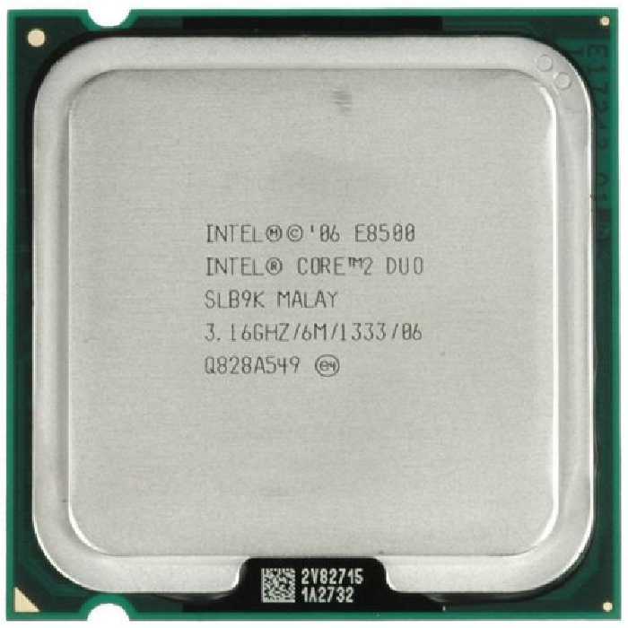 پردازنده Intel Core 2 Duo Processor E8500 (تری)