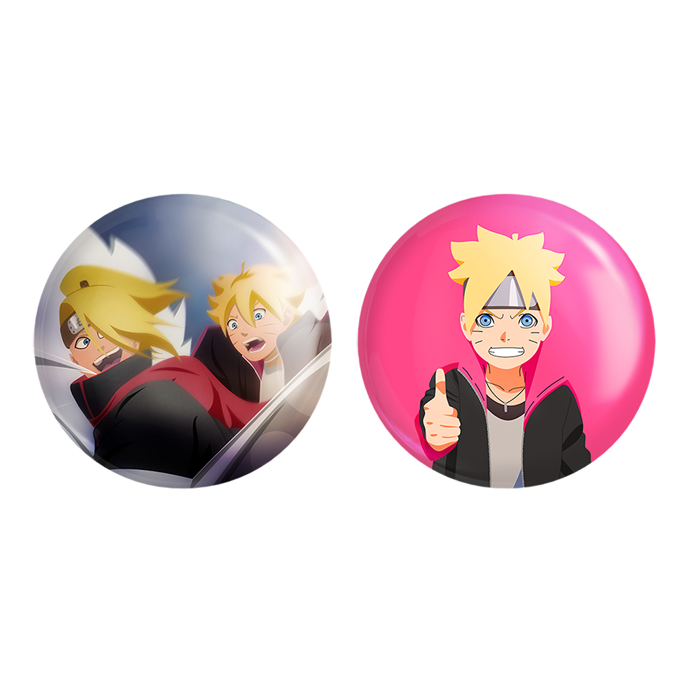 پیکسل خندالو مدل بوروتو اوزوماکی و دیدارا انیمه بوروتو کد 1312813131 مجموعه 2 عددی