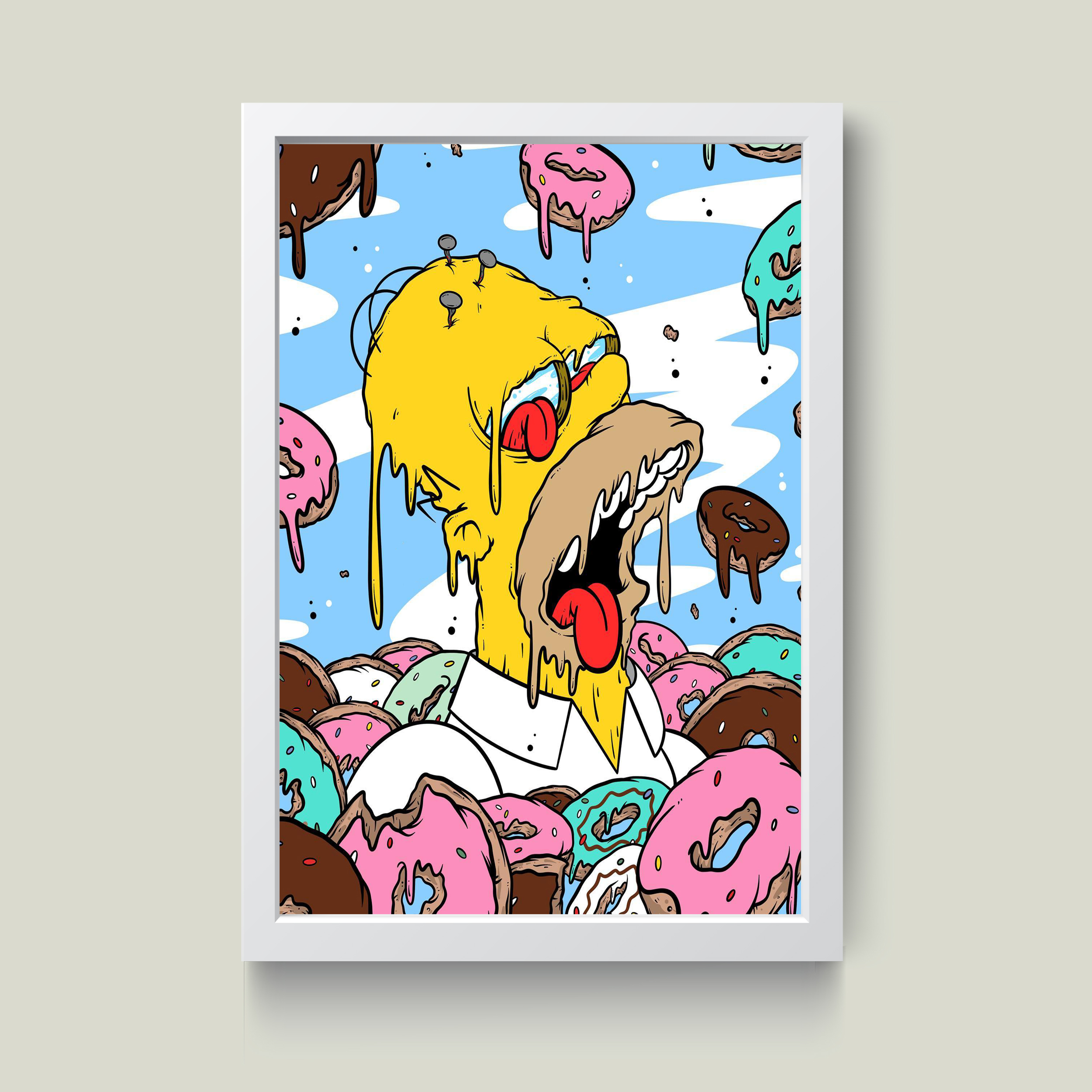 تابلو مدل سیمپسون ها Simpsoms کدG11-49