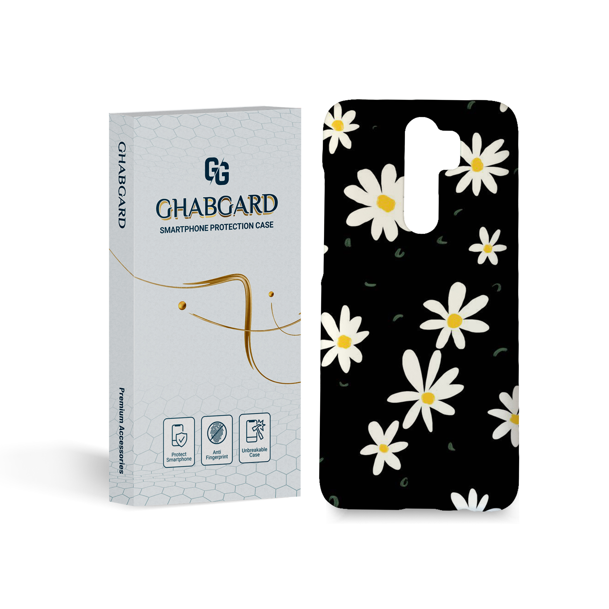 کاور قاب گارد مدل گل مناسب برای گوشی موبایل شیائومی redmi note 8 pro 