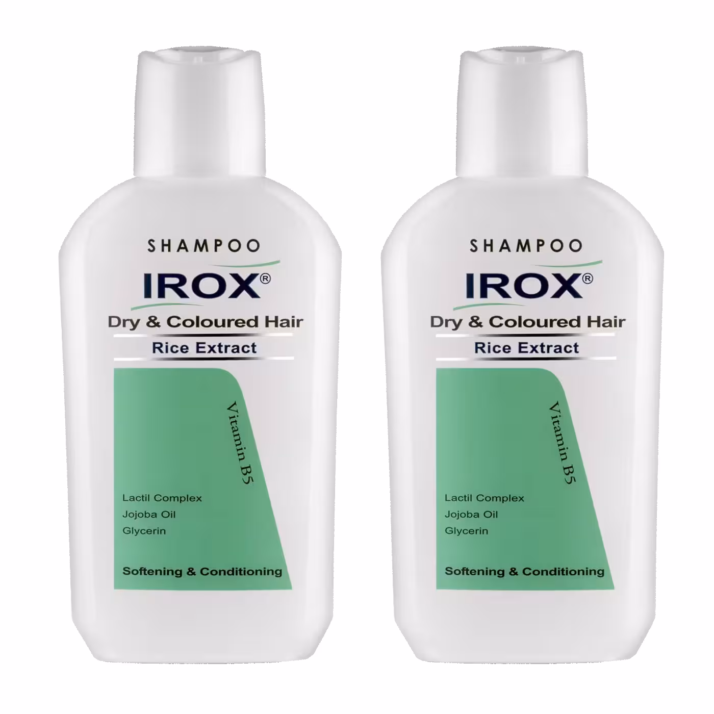 شامپو مو ایروکس مدل سبوس برنج حجم 200 میلی لیتر بسته 2 عددی