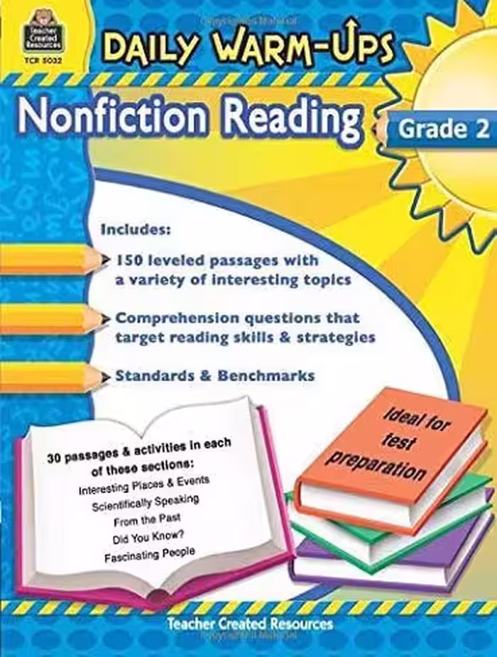 کتاب Daily warm-up Reading grade 2
