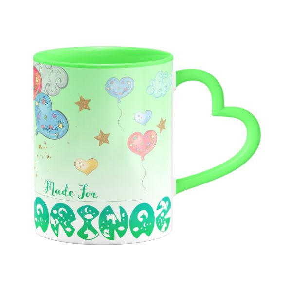 ماگ مدل اسب تک شاخ طرح پریناز