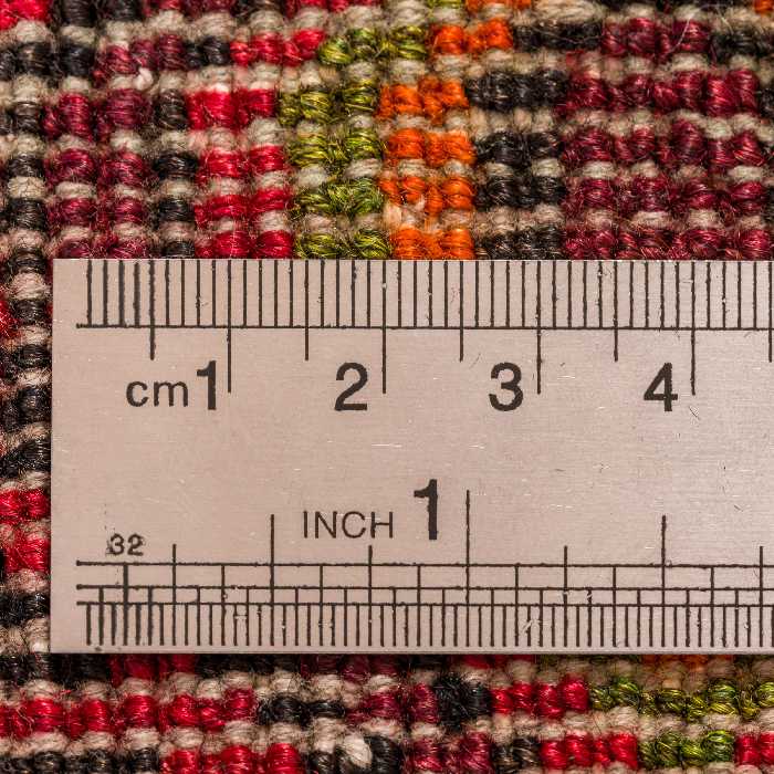 فرش دستبافت سه و نیم متری مدل نقشه بلوچ  کد 34.2917