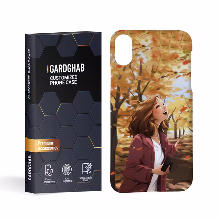 کاور گارد قاب مدل دخترانه مناسب برای گوشی موبایل اپل iphone x xs