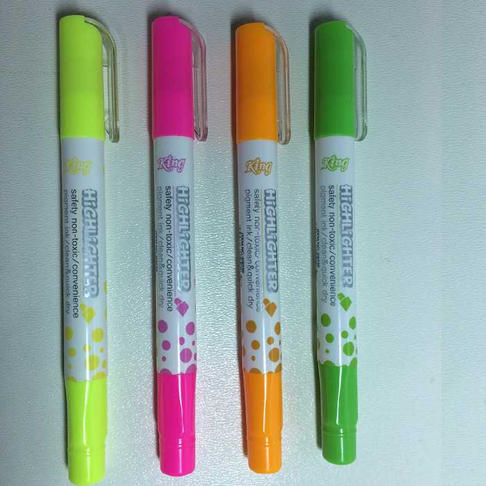 ماژیک علامت گذاری کینگ مدل 2329 بسته 4 عددی