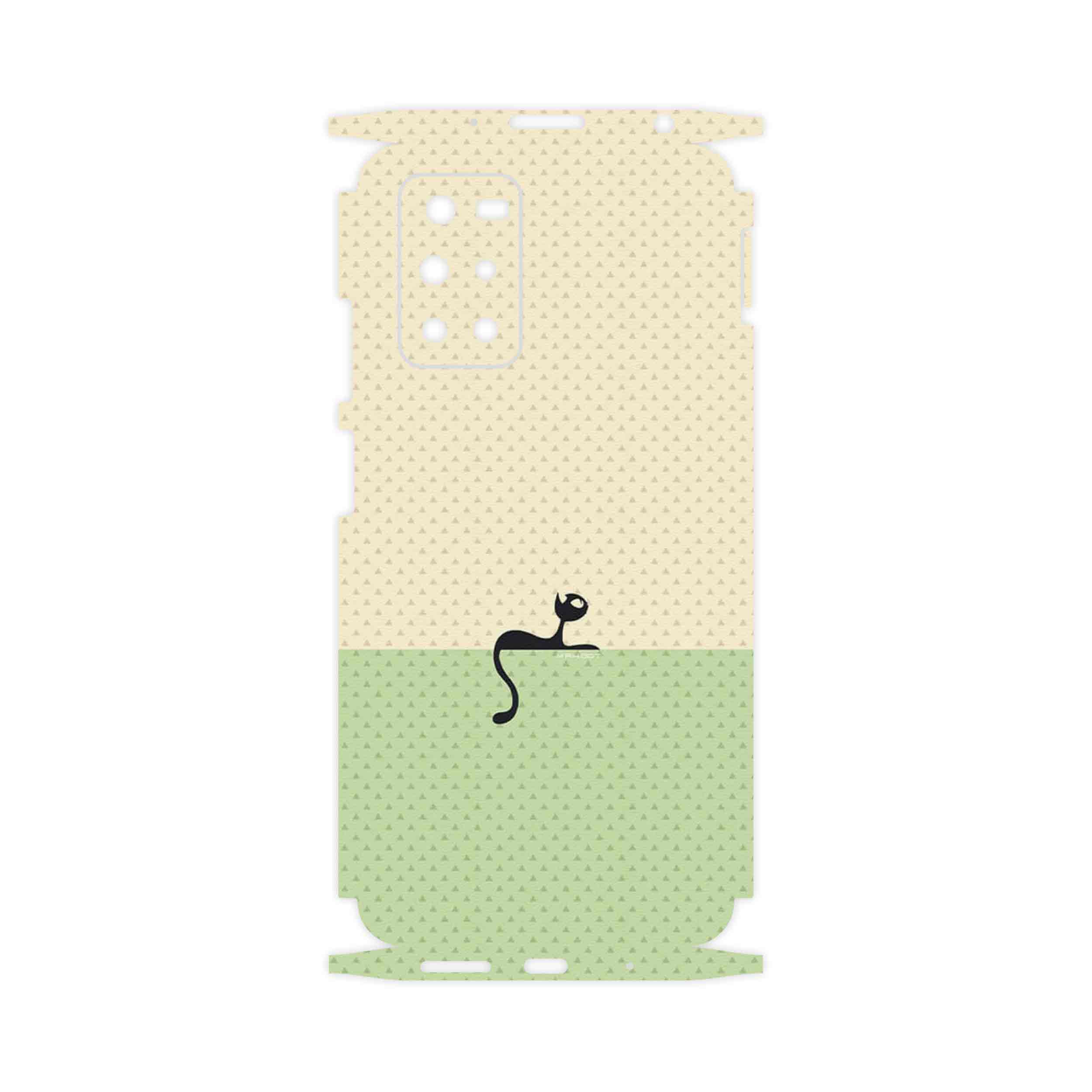 برچسب پوششی ماهوت مدل Minimal Internet Cat Icon-FullSkin مناسب برای گوشی موبایل شیائومی Redmi Note 11 4G