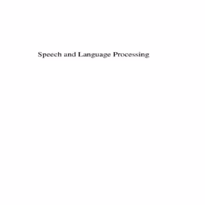 خرید و دانلود نسخه کامل کتاب Speech and Language Processing