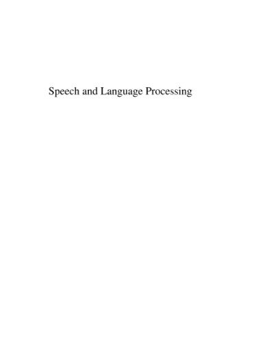 خرید و دانلود نسخه کامل کتاب Speech and Language Processing