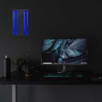 چراغ دیواری نئون دیزاین مدل Pause_BL