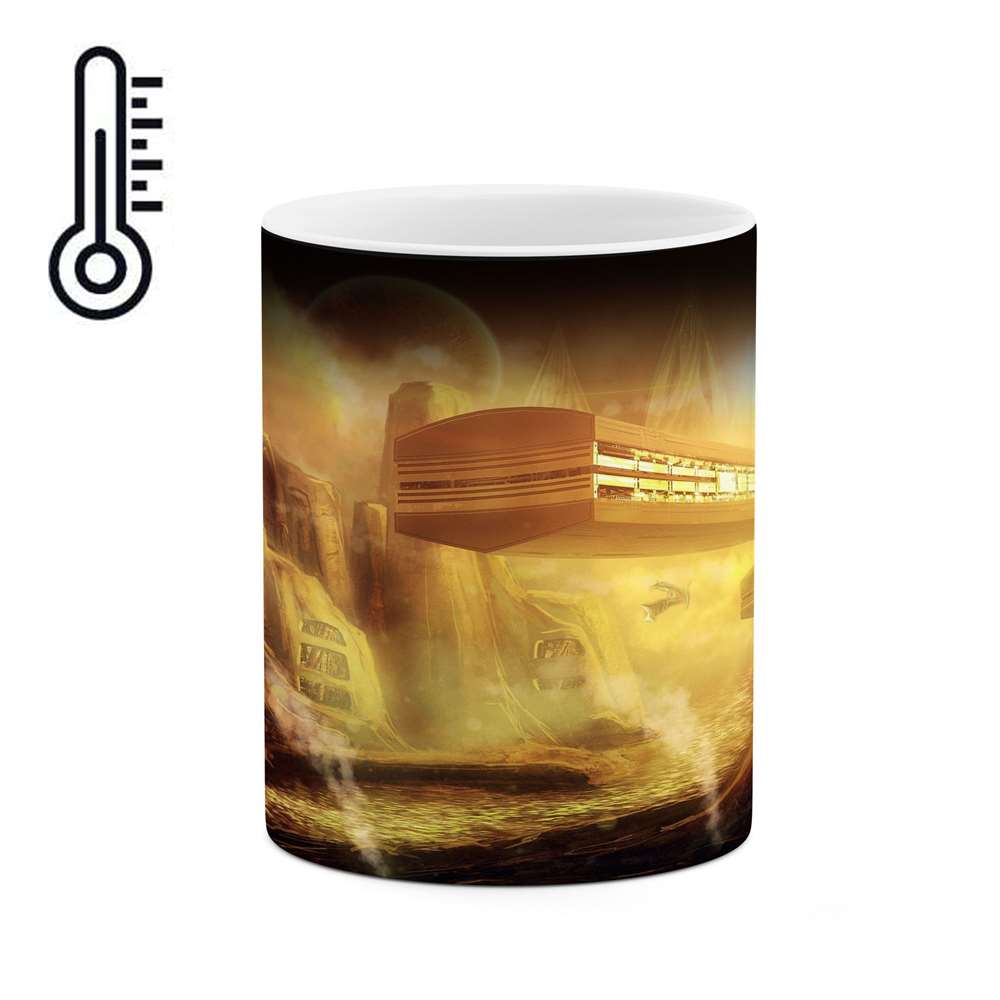 ماگ حرارتی کاکتی طرح انیمه مدل mgh17560