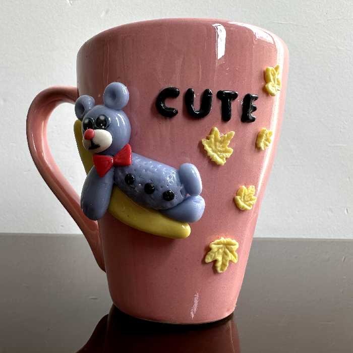 ماگ عروسکی طرح خرس