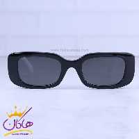 عینک آفتابی میو میو زنانه فریم مستطیل مشکی SMU08YS/3