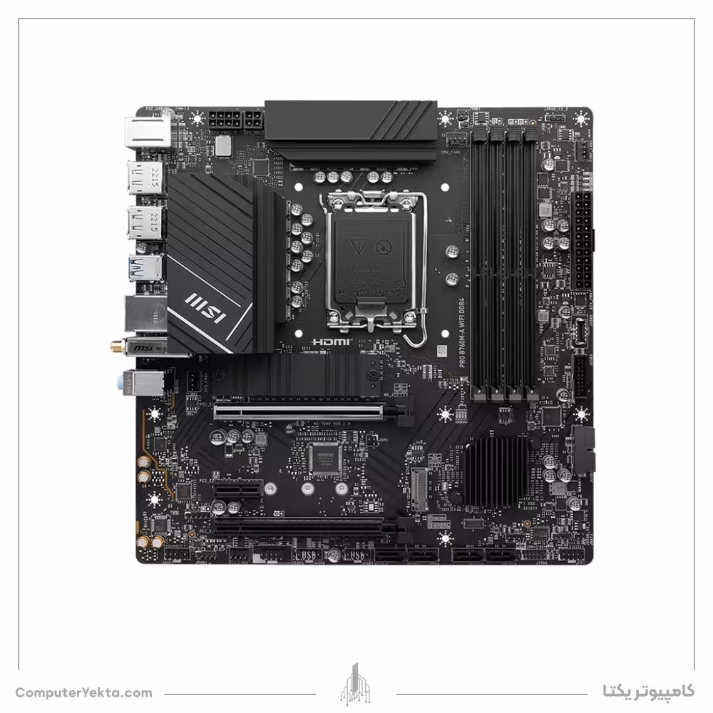 مادربرد MSI PRO B760M-A WIFI DDR4