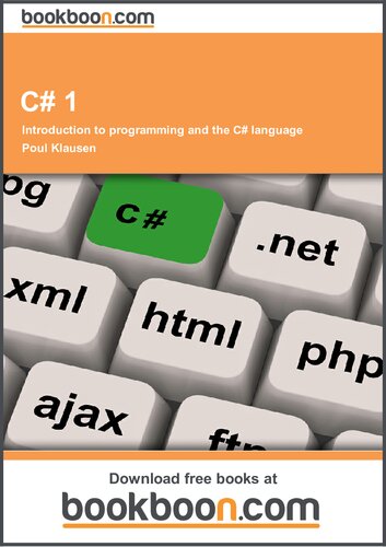 خرید و دانلود نسخه کامل کتاب C# 1: Introduction to programming and the C# language