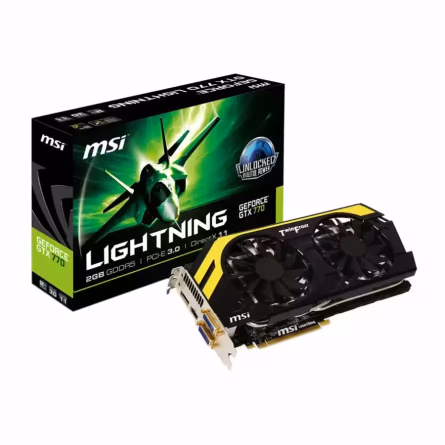کارت گرافیک ام اس آی GTX 770 Lightning 2GB