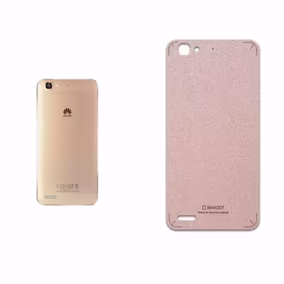 برچسب پوششی ماهوت مدل Rose Gold Leather مناسب برای گوشی موبایل هوآوی GR3