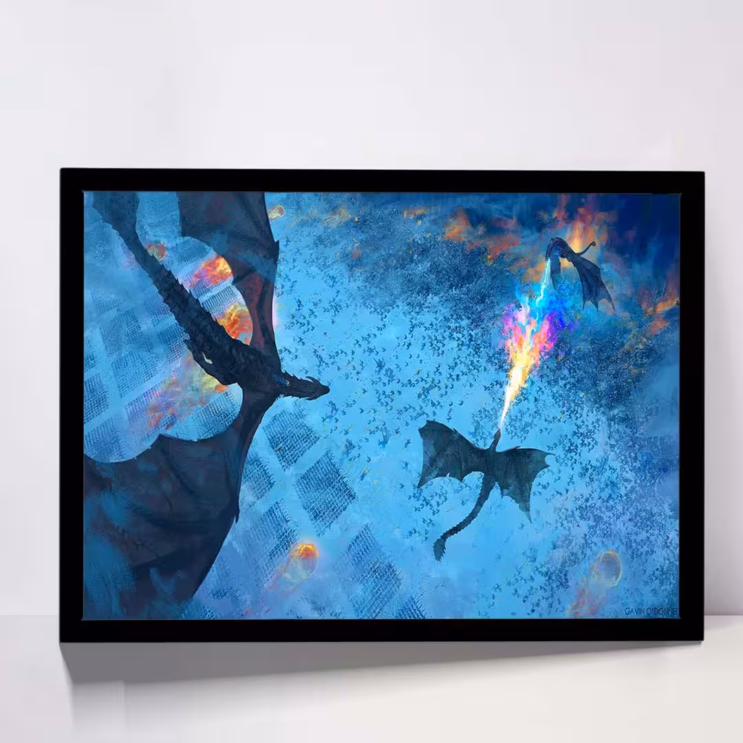 تابلو مدل game of thrones کد F-12027