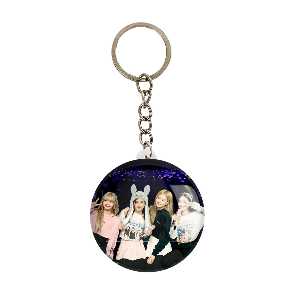 جاکلیدی خندالو مدل گروه بلک پینک کد 14530