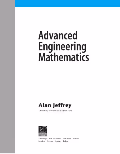 خرید و دانلود نسخه کامل کتاب Advanced Engineering Mathematics