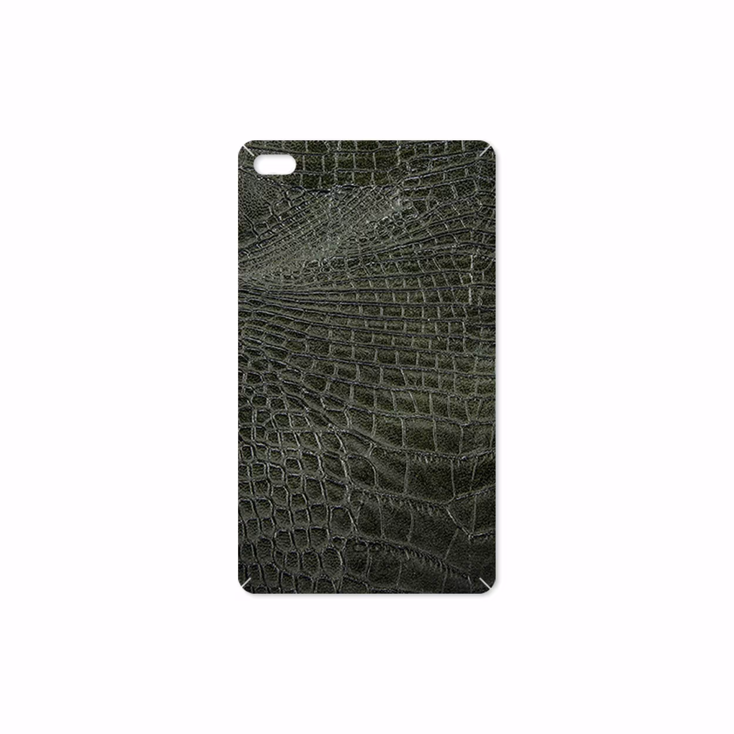 برچسب پوششی ماهوت مدل Green-Crocodile-Leather مناسب برای تبلت لنوو E7