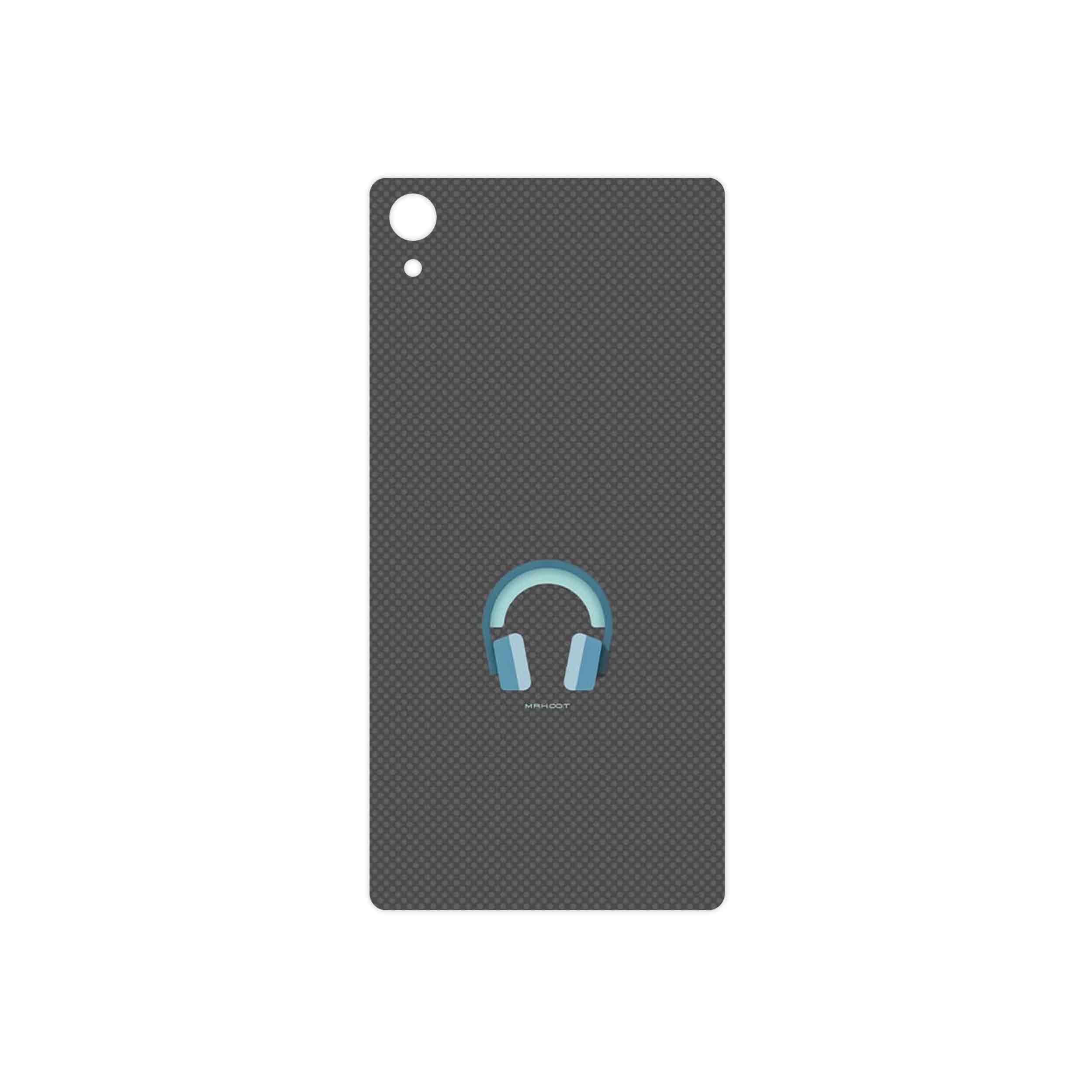 برچسب پوششی ماهوت مدل Minimal Headphone Icon مناسب برای گوشی موبایل سونی Xperia Z2