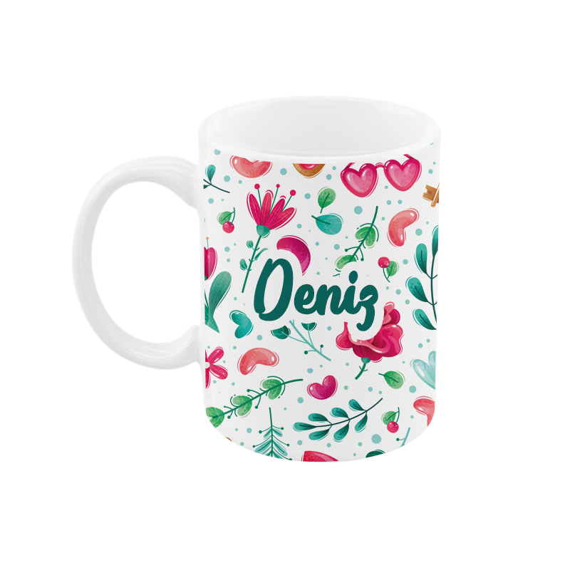 ماگ رژارت مدل اسم دنیز