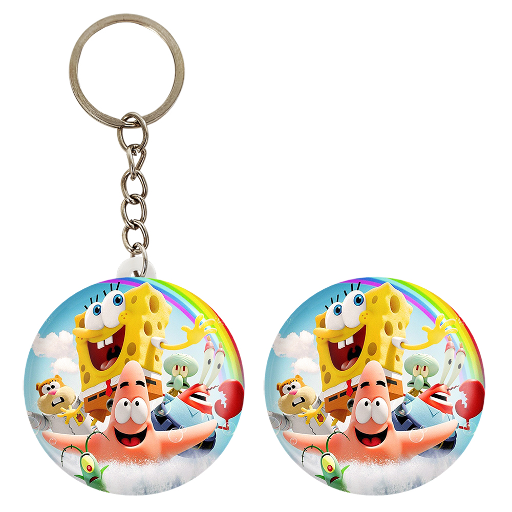 پیکسل خندالو مدل باب اسفنجی کد 4732 به همراه جاکلیدی