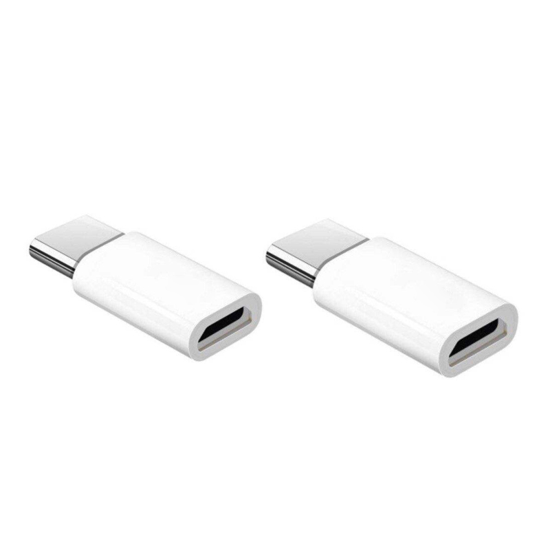 مبدل micro USB به USB-C مدل CQ15 بسته 2 عددی