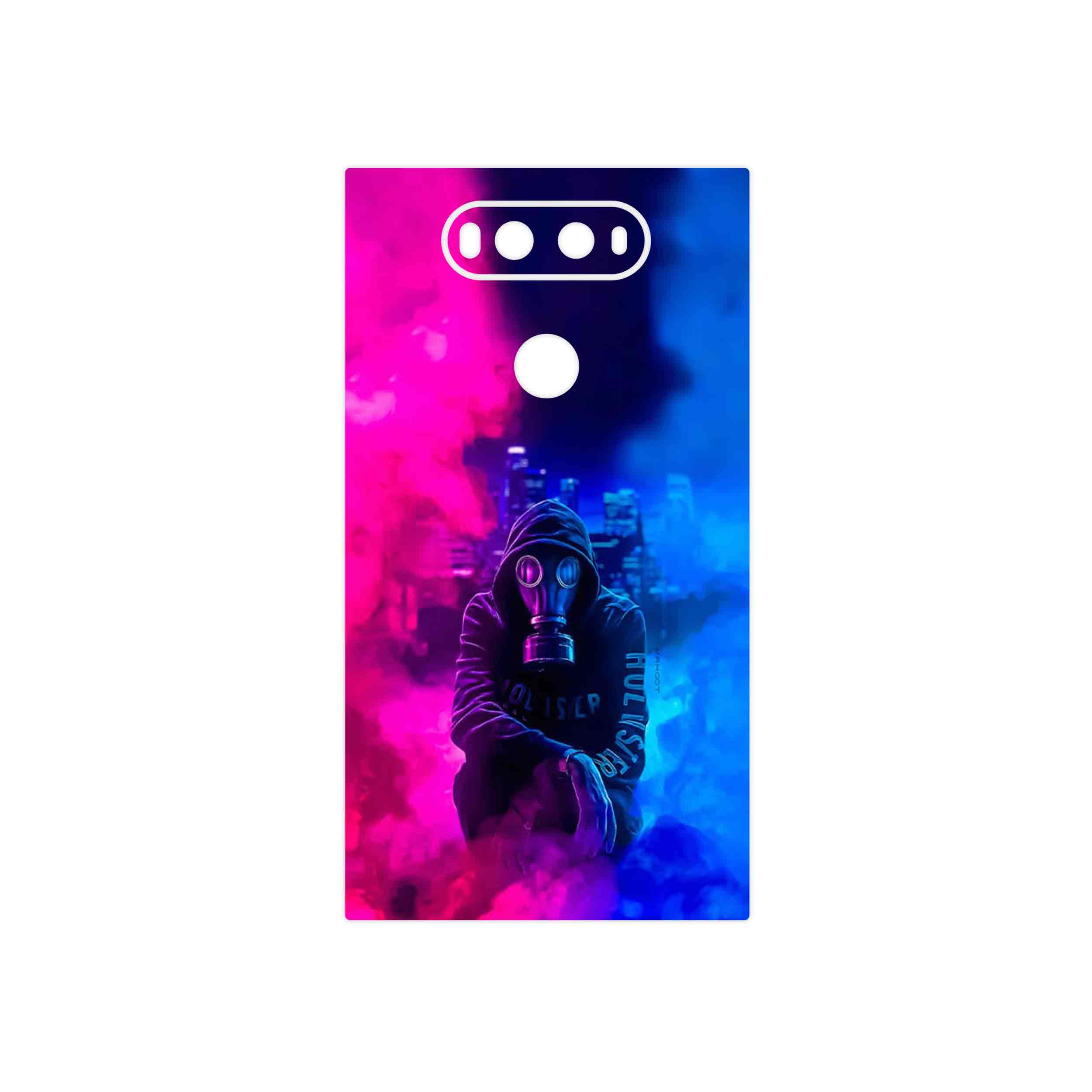 برچسب پوششی ماهوت مدل Smoke Rainbow Digital Art 2 مناسب برای گوشی موبایل ال جی V20