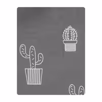 ملحفه آدنو مدل کاکتوس کد IR115 دونفره سایز 240x240 سانتی متر