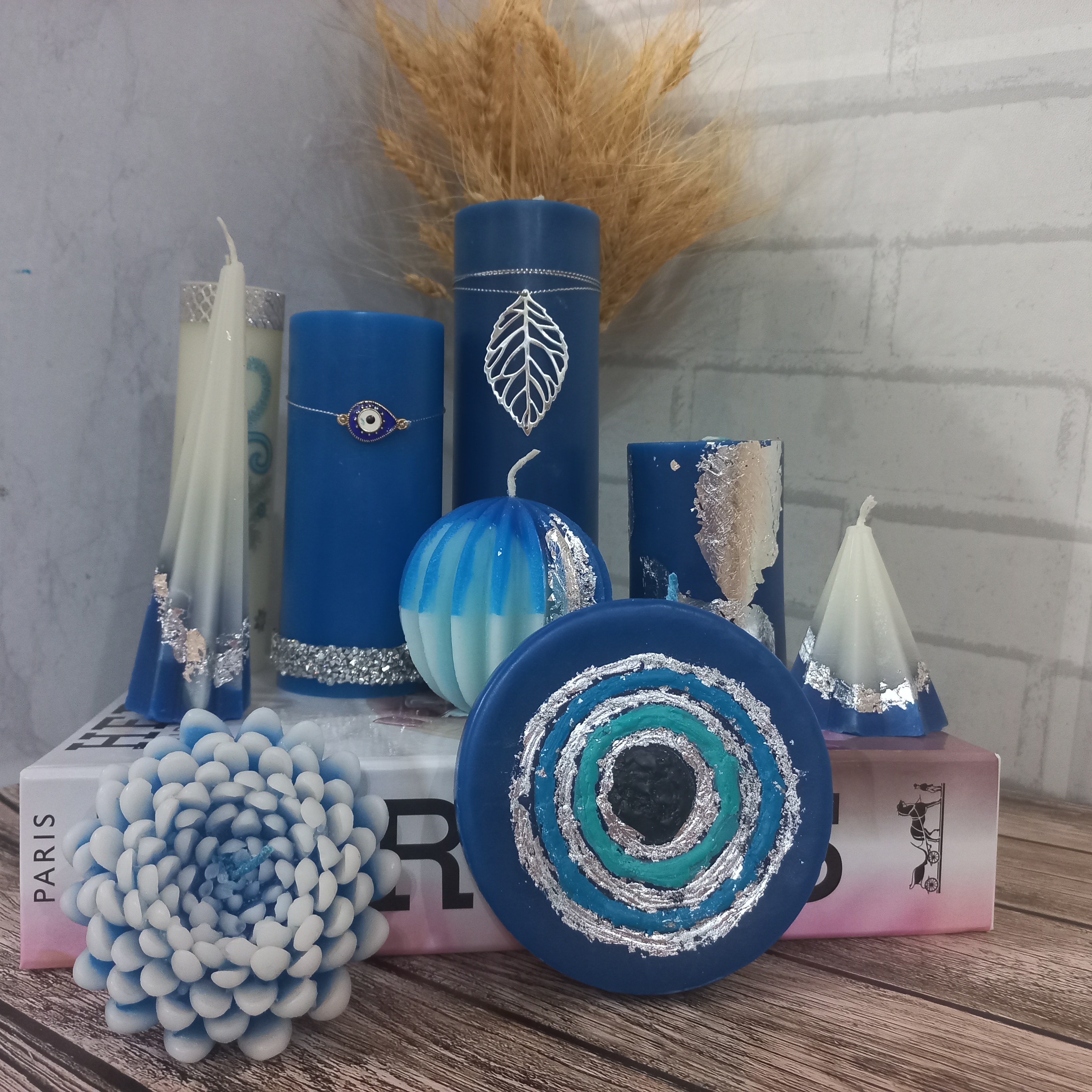 شمع چشم نظر مجموعه 9 عددی