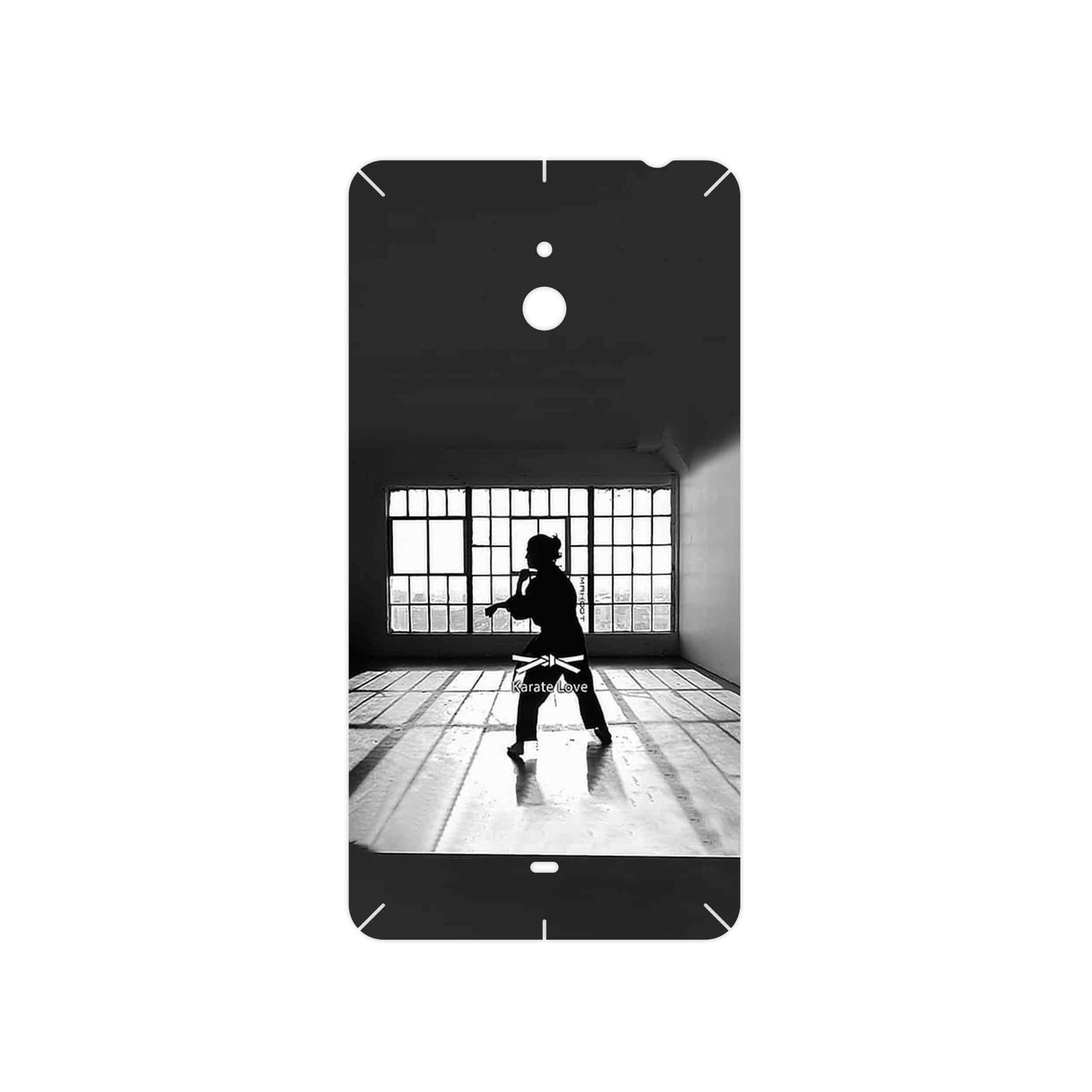 برچسب پوششی ماهوت مدل Karate مناسب برای گوشی موبایل نوکیا Lumia 1320