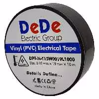 چسب برق ده ده الکتریک گروپ مدل DPT-N-T15W0019L1000-BK مجموعه 10 عددی