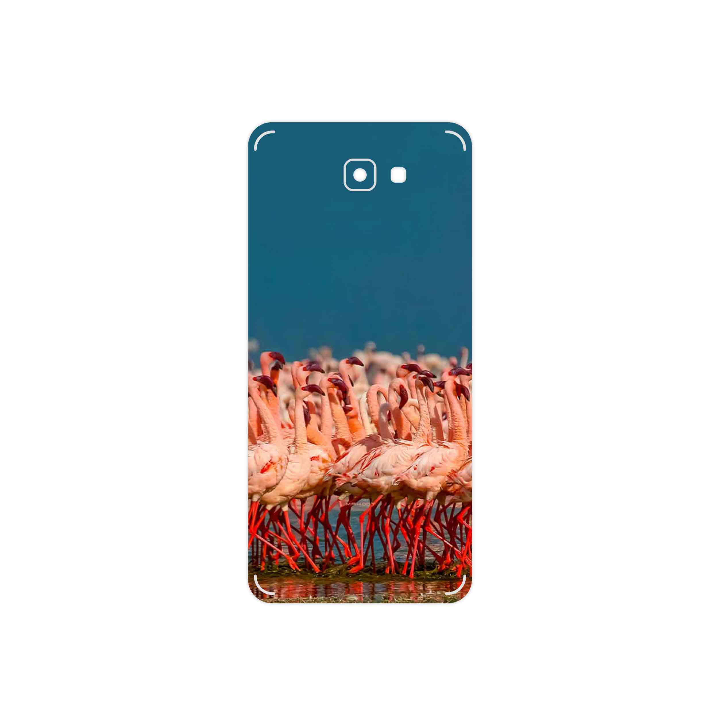 برچسب پوششی ماهوت مدل Flamingo مناسب برای گوشی موبایل سامسونگ Galaxy J7 Prime 2