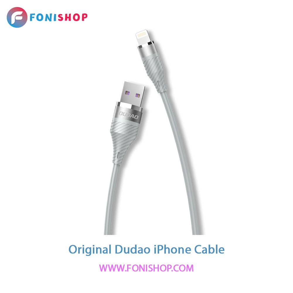 کابل شارژ و دیتای 5 آمپر آیفون دودا Dudao مدل L1Pro