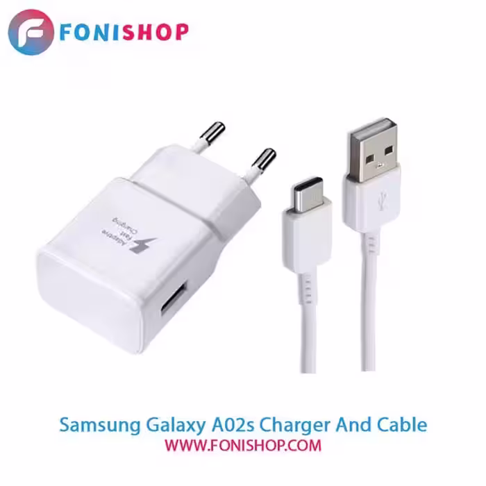کابل و شارژر فست شارژ اصلی سامسونگ Samsung Galaxy A02s