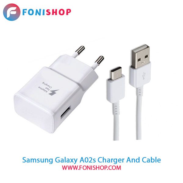 کابل و شارژر فست شارژ اصلی سامسونگ Samsung Galaxy A02s
