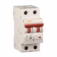 کلید مینیاتوری 63 آمپر دو پل AC کانل کد B63-6KA-2P