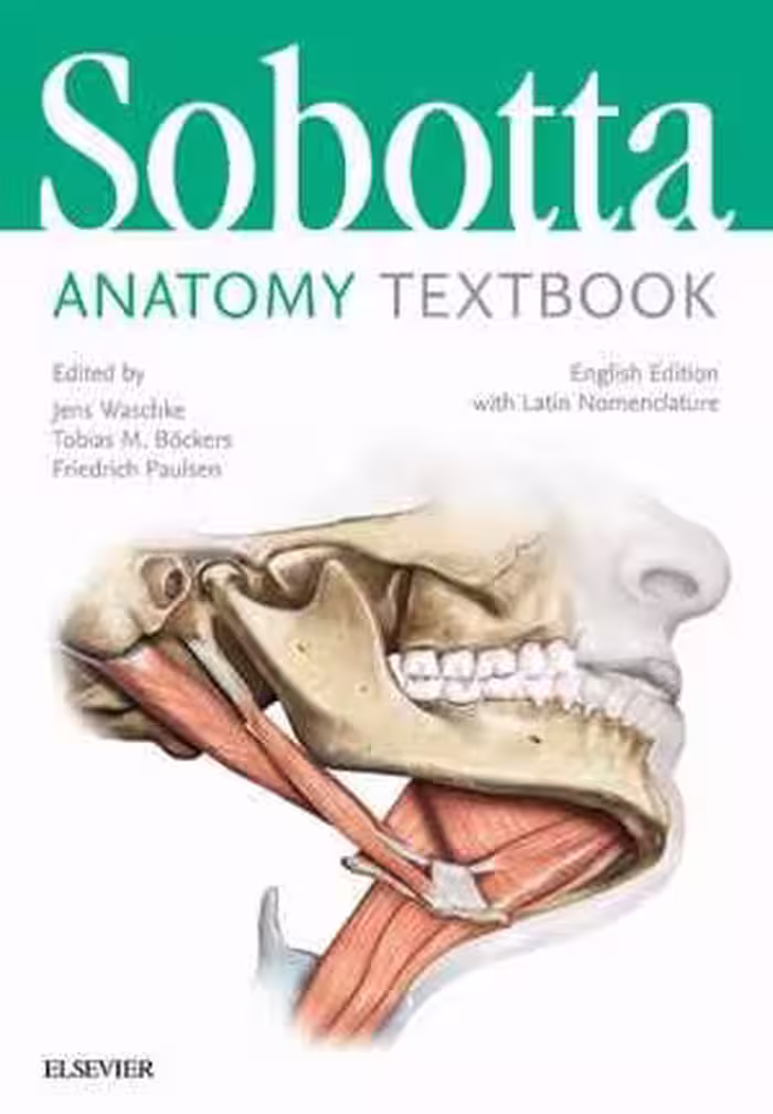 [PDF] دانلود کتاب Sobotta Anatomy Textbook - With Latin Nomenclature, 2018