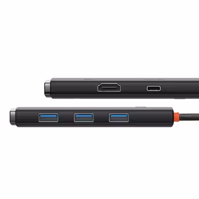 هاب 5 پورت USB-C باسئوس مدل BS-OH018
